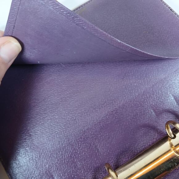 Authentic Louis Vuitton Epi Agenda MM Day Planner Cover Yellow MSRP $799 - Picture 6 of 14